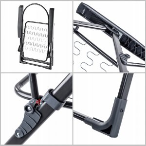 Kadax KADAX Fotel Leżak Ogrodowy Plażowy Składany 110 kg 11