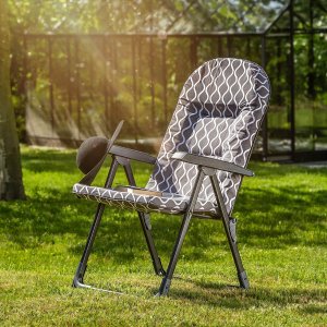 Kadax KADAX Fotel Leżak Ogrodowy Plażowy Składany 110 kg 4