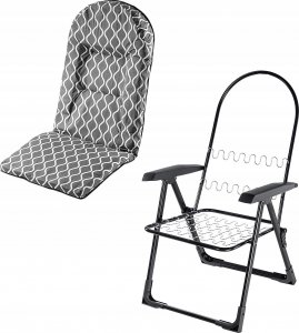 Kadax KADAX Fotel Leżak Ogrodowy Plażowy Składany 110 kg 8