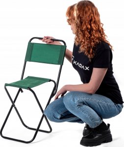 Kadax KADAX Krzesło Turystyczne Składane Wędkarskie 80kg 4