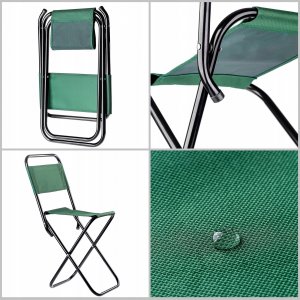 Kadax KADAX Krzesło Turystyczne Składane Wędkarskie 80kg 6