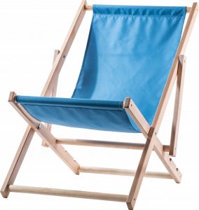 Kadax Leżak Ogrodowy Fotel Plażowy Składany Drewniany 10