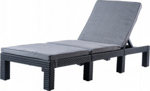 Kadax Keter Leżak Ogrodowy Regulowany Z Materacem 2szt 10