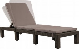 Kadax Keter Leżak Ogrodowy Regulowany Z Materacem 2szt 4