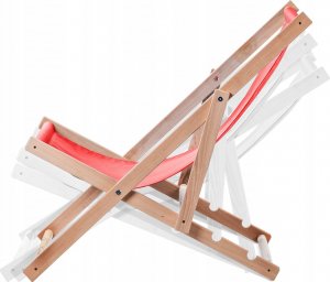 Kadax Leżak Ogrodowy Składany Drewniany 10