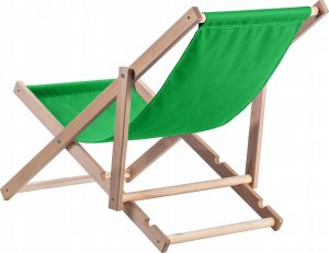 Kadax Leżak Ogrodowy Fotel Plażowy Składany Drewniany 14