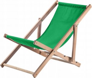 Kadax Leżak Ogrodowy Fotel Plażowy Składany Drewniany 15