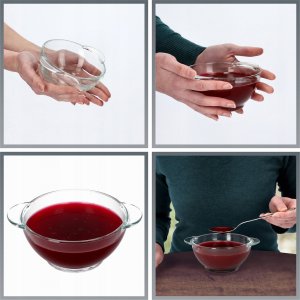 Kadax Bulionówka Miseczka Do Zupy Szklana 400ml 1szt 4