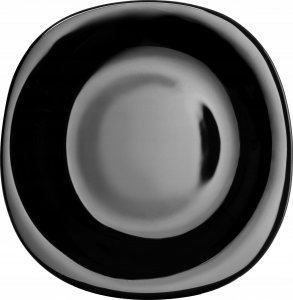 Kadax Talerz Deserowy 21,5 cm Czarny Talerzyk Do Ciasta 4