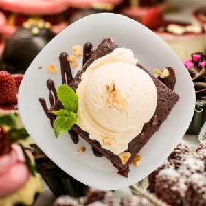 Kadax KADAX Talerz Deserowy 21,5cm Talerzyk Biały Ciasta 10