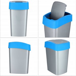 Kosz na śmieci Kadax niebieski 5