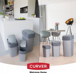 Kosz na śmieci Kadax niebieski 6