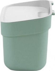 Kosz na śmieci Kadax do segregacji zielony 2