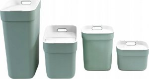 Kosz na śmieci Kadax do segregacji zielony 7