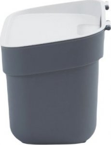 Kosz na śmieci Kadax do segregacji uchylny szary 2