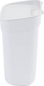 Kosz na śmieci Kadax do segregacji uchylny biały 2