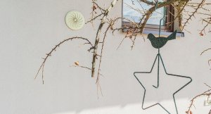 Kadax Karmnik Wiszący Karmidło Na Pokarm Dla Ptaków 30cm 12