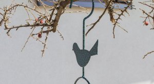 Kadax Karmnik Wiszący Karmidło Na Pokarm Dla Ptaków 31cm 9