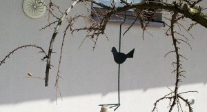 Kadax Karmnik Wiszący Karmidło Na Pokarm Dla Ptaków 30cm 8