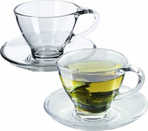 Kadax filiżanki Z spodkiem Do Kawy Herbaty 200ml 2szt. 12