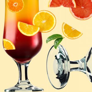 Kadax KADAX Kieliszki Szklanki Do Drinków Piwa 370ml 6x 5