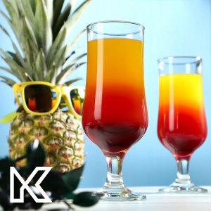 Kadax KADAX Kieliszki Szklanki Do Drinków Piwa 370ml 6x 6