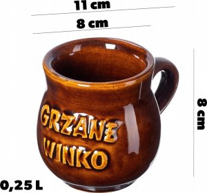 Kadax Kadax Kubek do Grzańca Grzanego Wina Wino 250ml 3