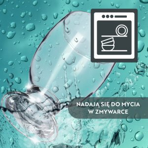 Kadax Zestaw Szklanek Na Nóżce Do Soku Deserów 300ml 6x 8