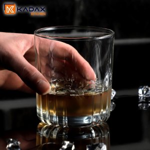 Kadax Szklanki Do Whisky Drinków Soku 280ml Zestaw 4szt 2