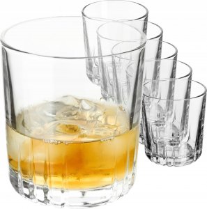Kadax Szklanki Do Whisky Drinków Soku 280ml Zestaw 6szt 1