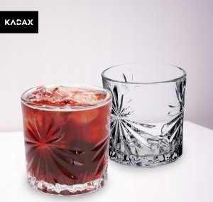 Kadax Szklanka Drinkówka Literatka Z Wzorem 300ml 1szt 3