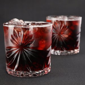 Kadax Szklanka Drinkówka Literatka Z Wzorem 300ml 1szt 4