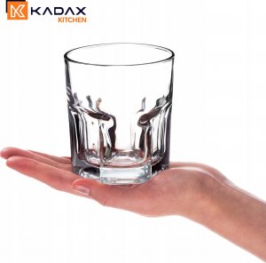 Kadax Szklanki 290ml Zestaw 6szt Do Whisky Drinków Soku 5