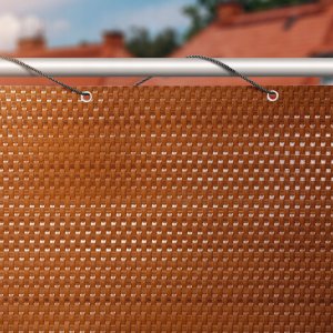 Kadax Osłona Balkonowa Mata Balkon Technorattan 0,9x3M 12
