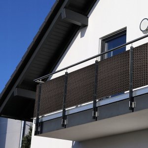 Kadax Osłona Balkonowa Mata Balkon Technorattan 0,9x4M 10