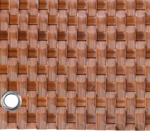 Kadax Osłona Balkonowa Mata Balkon Technorattan 1x4M 12