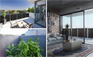 Kadax Osłona Balkonowa Mata Balkon Technorattan 1x7M 9