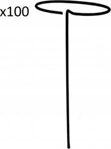 Kadax Szpilka Kołek Do Mocowania Agrowłókniny 100szt 6