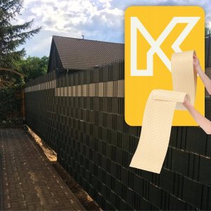 Kadax Taśma Ogrodzeniowa 255x19cm Osłona Płot Ogrodzenie 2