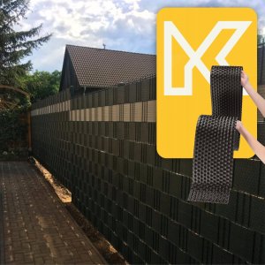 Kadax Taśma Ogrodzeniowa 255x19cm Osłona Płot Ogrodzenie 2
