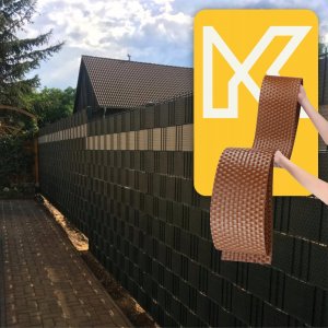 Kadax Taśma Ogrodzeniowa 255x19cm Osłona Płot Ogrodzenie 2