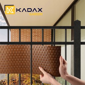 Kadax Taśma Ogrodzeniowa 255x19cm Osłona Płot Ogrodzenie 4