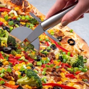 Kadax Nóż Do Pizzy Ciasta Radełko Stal Nierdzewna 7