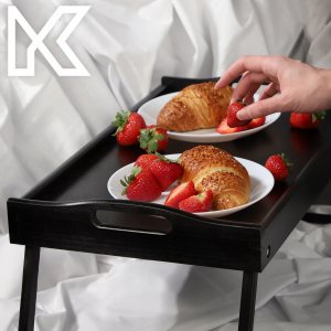 Kadax KADAX Stolik Śniadaniowy Do Łóżka Pod Laptop Taca 2