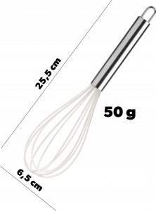 Kadax Ubijak Do Piany Jajek Trzepaczka Silikonowa 26 cm 6