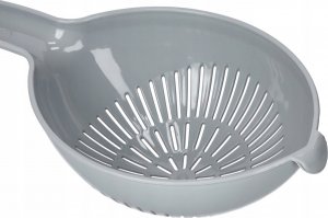Kadax Cedzak Sitko Kuchenne Plastikowe Z Rączką Szary 8