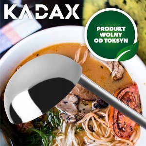 Kadax Chochla Nabierka Łyżka Wazowa Do Zup 10cm/190ml 5