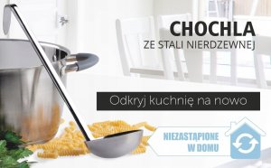 Kadax Chochla Nabierka Łyżka Wazowa Do Zup 10cm/190ml 8