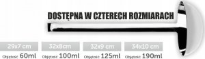 Kadax Chochla Nabierka Łyżka Wazowa Do Zup 10cm/190ml 9