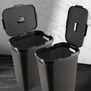 Kosz na pranie Kadax Curver Kosz Na Pranie Pojemnik Na Bieliznę 60L 6